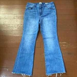 Wonderly High Rise Flare Jeans